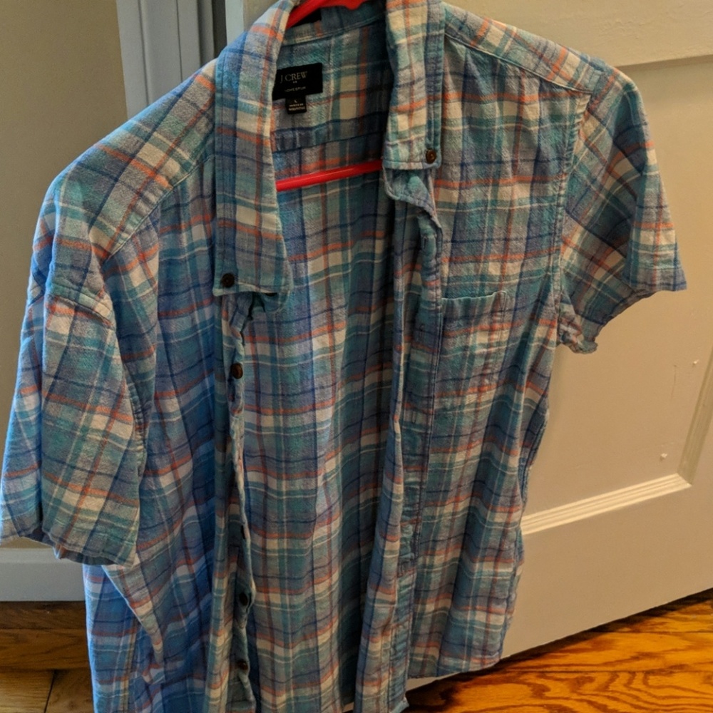 Short sleeve JCrew Button down
